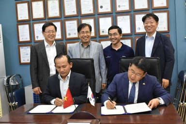 Viet Net Thời Báo Tháng 05/2018 – Làm việc với hãng Keumsung, Leadtech đến từ Hàn Quốc