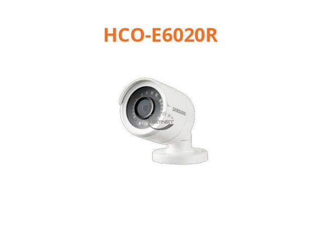 Camera Hanwha HCO-E6020RP/VAP – Camera AHD Analog Bullet Thân 2MP giá rẻ