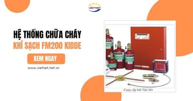 Báo Giá FM200 Kidde – Hệ Thống Chữa Cháy Khí Sạch