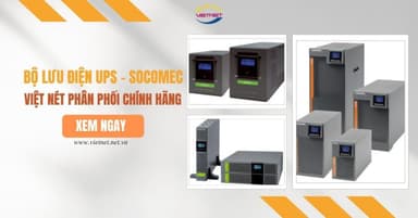 Viet Net Phân Phối UPS Socomec Chính Hãng Pháp