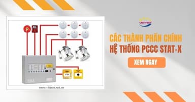 Thành phần chính hệ thống chữa cháy STAT-X