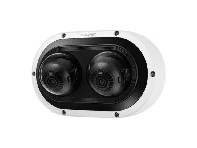 Camera Hanwha PNM-C7083RVD – 2MP x 2CH AI Multi-directional ảnh 2