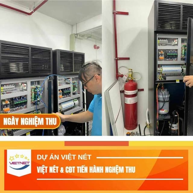 lắp đặt Server Room 