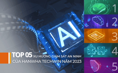 Top 5 xu hướng giám sát video Hanwha Vision năm 2023