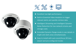Camera Bosch NIN-63013-A3 Dome 1MP HDR IP66 ảnh 2