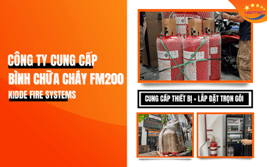Công ty cung cấp bình chữa cháy FM200 Kidde