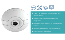Camera Bosch NIN-70122-F0 Fixed dome 12MP 360º ảnh 2