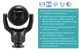 Camera Bosch MIC-7602-Z30BR PTZ 2MP 30x starlight enhanced black ảnh 2