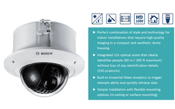 NDP-4502-Z12C PTZ dome 2MP 12x clear indoor in-ceiling ảnh 2