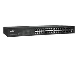 Switch PoE công nghiệp AETEK D60-244-30 24 cổng Gigabit PoE, 2 combo + 2 SFP – ảnh 2