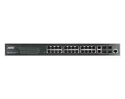 Switch PoE công nghiệp AETEK D60-244-30 24 cổng Gigabit PoE, 2 combo + 2 SFP – ảnh 3