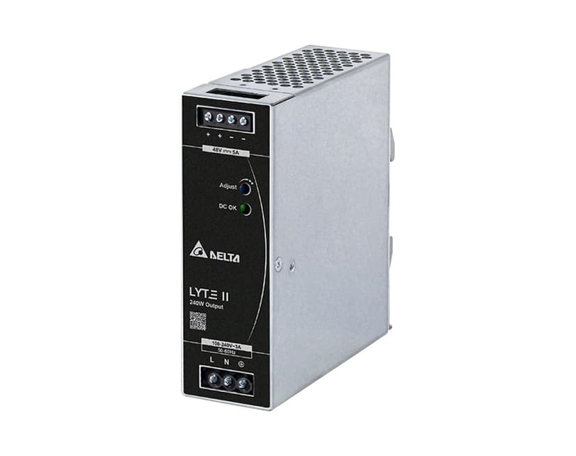 Bộ nguồn công nghiệp AETEK DRL-48V240W1EN cho switch PoE AETEK H32/H36/D40/D42/D60