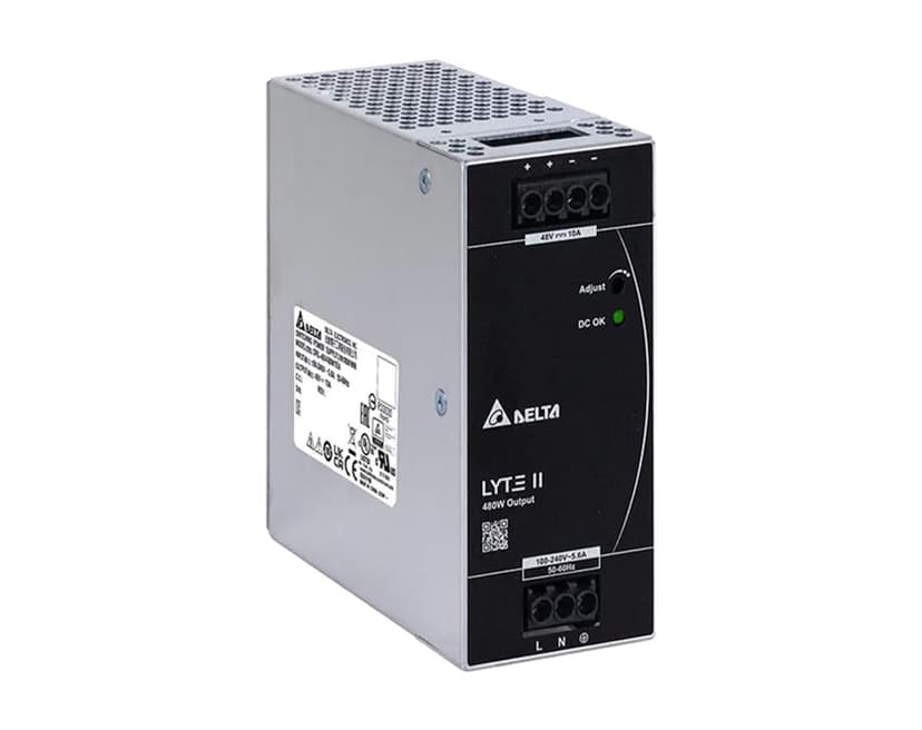Bộ nguồn công nghiệp AETEK DRL-48V480W1EN dùng cho switch PoE H32/H36/D40/D42/D60 – ảnh 2