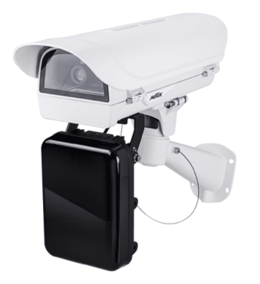 Vỏ camera ANPR AETEK P2915 Kit A IP68/IK10, hồng ngoại 80W VAIR, nguồn 24VAC