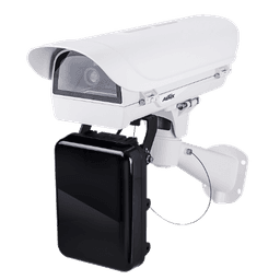 Vỏ camera ANPR AETEK P2925 Kit A hồng ngoại Pulse IR 288W, nhôm đúc IP68/IK10, nguồn 24VAC