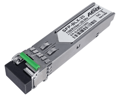 Module SFP AETEK SFP-BLX-20 công nghệ Bidi cho mạng camera IP, nhóm 100M/1G/1.25G