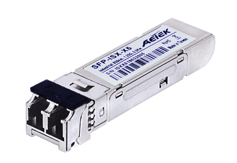 Module quang SFP AETEK SFP-ISX-X5 850nm multi-mode 500m, bản công nghiệp -40°C