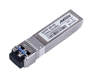 Module quang SFP+ AETEK SFPP-ZR-80 10Gbps 1550nm single-mode, tới 80km