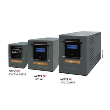 Bộ lưu điện UPS Socomec 1 pha NETYS PE từ 600 đến 2000 VA
