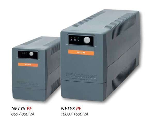 Bộ lưu điện UPS Socomec 1 pha NETYS PE U từ 650 đến 1500 VA