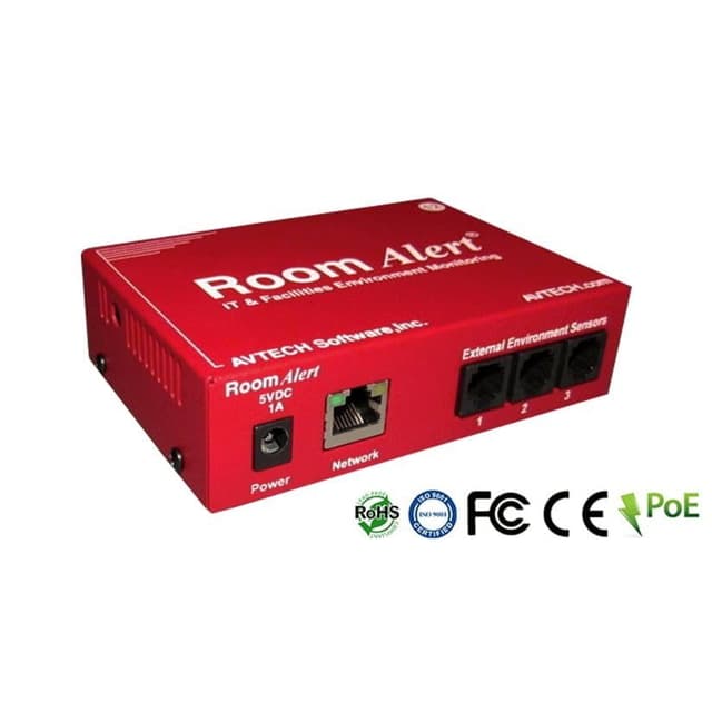 RA12E-TH1-WAS Room Alert 12E Monitor