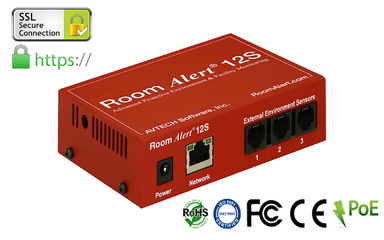 RA12S-DAP-WAS Room Alert 12S Monitor
