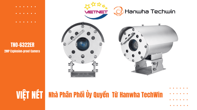 Camera IP Hanwha TNO-6322ER- Camera Chống Cháy Nổ 2MP