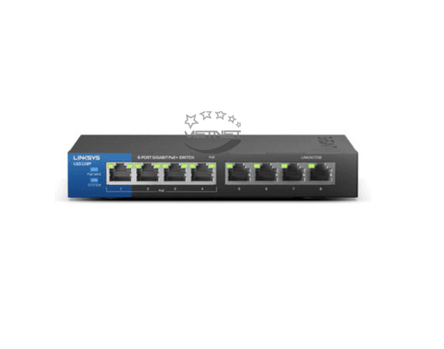 Linksys LGS108P – Switch 8 port PoE