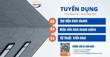 Viet Net Tuyển Dụng Nhân Sự Tại Hà Nội