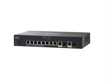 Cisco SG350-10P-K9 – Switch 10 Port PoE