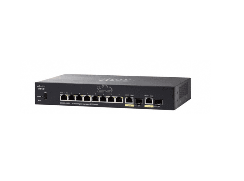 Cisco SG350-10MP-K9 – Switch 10 Port PoE