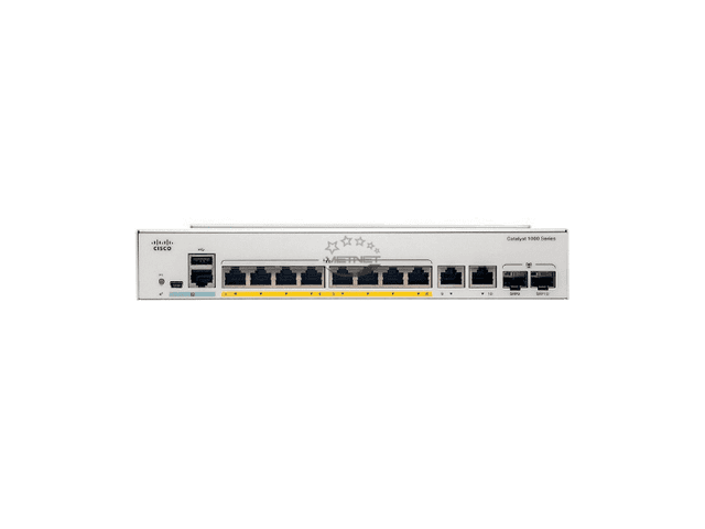 Switch Cisco C1000-8P-E-2G-L -1000 Series 8 Ports PoE
