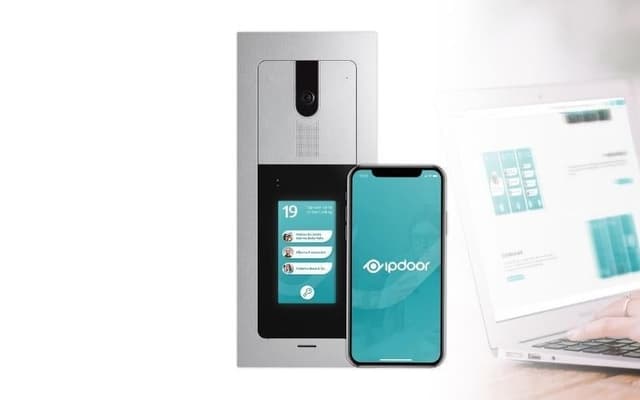 IpDoor Touch – Touch Door Station With Display – Surface Mount