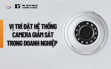 Vị trí đặt hệ thống camera