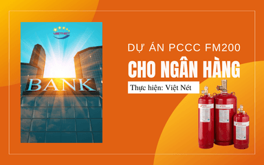 chữa cháy FM200 cho Ngân Hàng