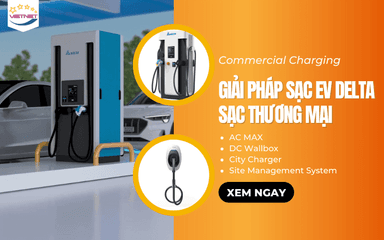 Giải Pháp Sạc EV Thương Mại Của Delta – Commercial Charging
