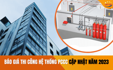 Báo giá thi công hệ thống phòng cháy chữa cháy