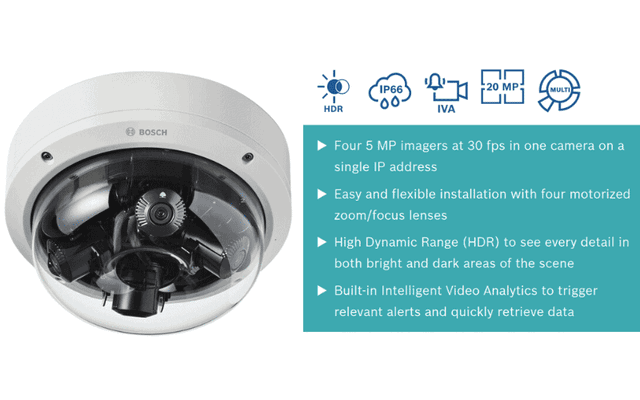 Camera Bosch NDM-7703-A 20MP 3.7-7.7mm IP66 ảnh 2