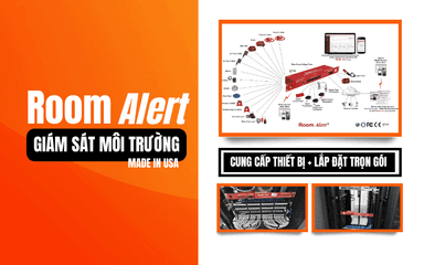 Room Alert hệ thống giám sát môi trường đến từ Mỹ