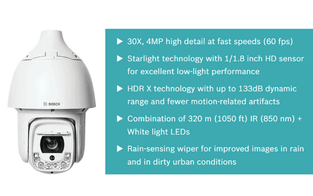 NDP-5523-Z30L PTZ 4MP HDR 30x IP66 pendant IR ảnh 2