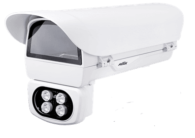 Vỏ camera ngoài trời AETEK A1020 tích hợp đèn hồng ngoại, IP66/IK10, nguồn AC24V