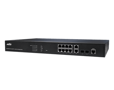 Switch PoE có quản lý AETEK C62-084-91-770 NTS L2 PRO, Gigabit PoE bt, khe SFP