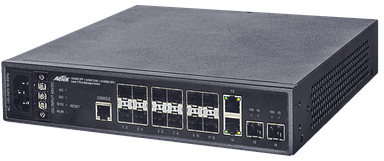 Switch Master L2+ AETEK C70-00B-01 12 cổng SFP Gigabit, 2 RJ45, 2 khe SFP+ 10G