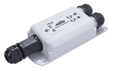 PoE Extender AETEK E69-202 ngoài trời IP67, -40°C đến 65°C, không cần adapter