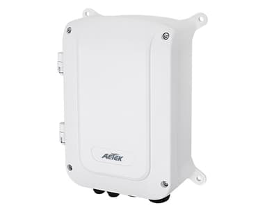 Switch PoECam ngoài trời AETEK H80-044-60-250 4 cổng PoE 60W, quản lý L2+, IP67