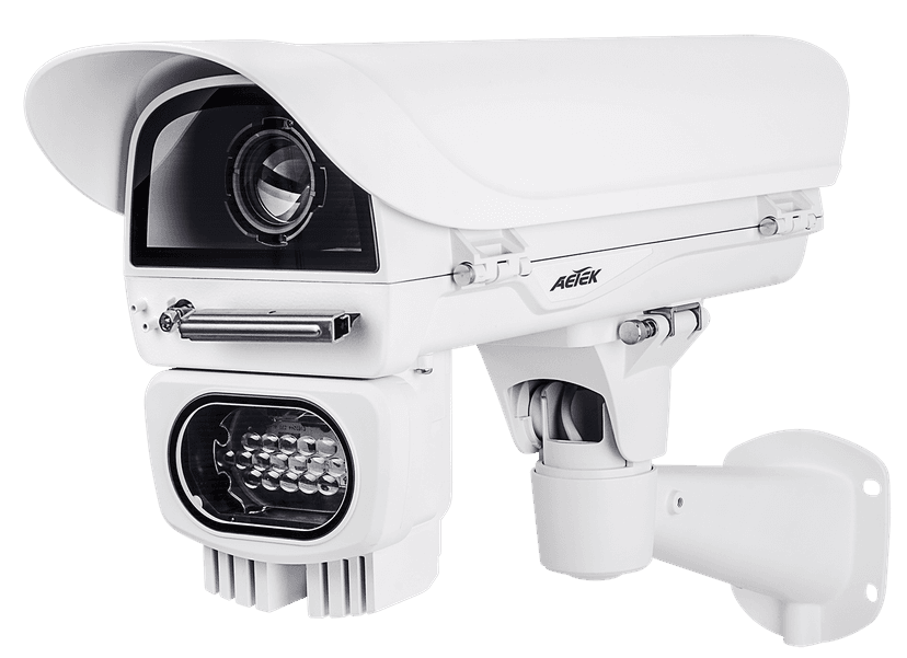 Vỏ camera ANPR AETEK P2900-AIW Kit A hồng ngoại 48W, khởi động nguội -40°C