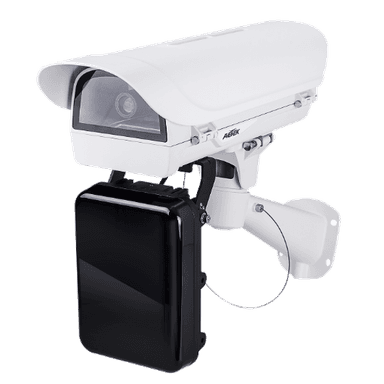 Vỏ camera ANPR AETEK P2925 Kit A hồng ngoại Pulse IR 288W, nhôm đúc IP68/IK10, nguồn 24VAC