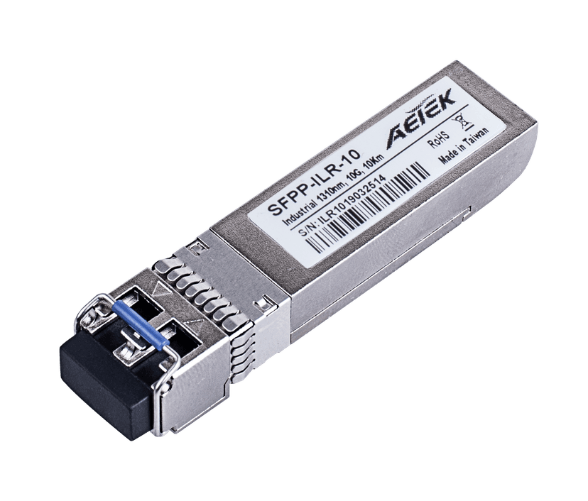 Module quang SFP+ AETEK SFPP-ILR-10 10G 1310nm 10km, nhiệt độ công nghiệp