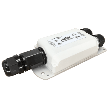 Bộ phát EPoT ngoài trời AETEK TE22-120-TX 2 cổng PoE, IP67/IK10, chống sét 6KV, 500m