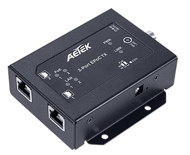 AETEK XE12-120-TX, đầu EPoC phía camera cho nâng cấp CCTV analog lên IP